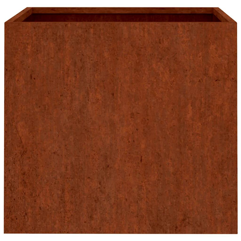 2 db corten acél növénytartó 32 x 30 x 29 cm 6