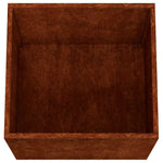 2 db corten acél növénytartó 32 x 30 x 29 cm 8