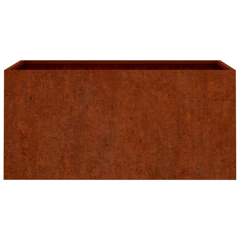 Corten acél növénytartó 62x40x39 cm 5