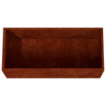Corten acél növénytartó 62x40x39 cm 7