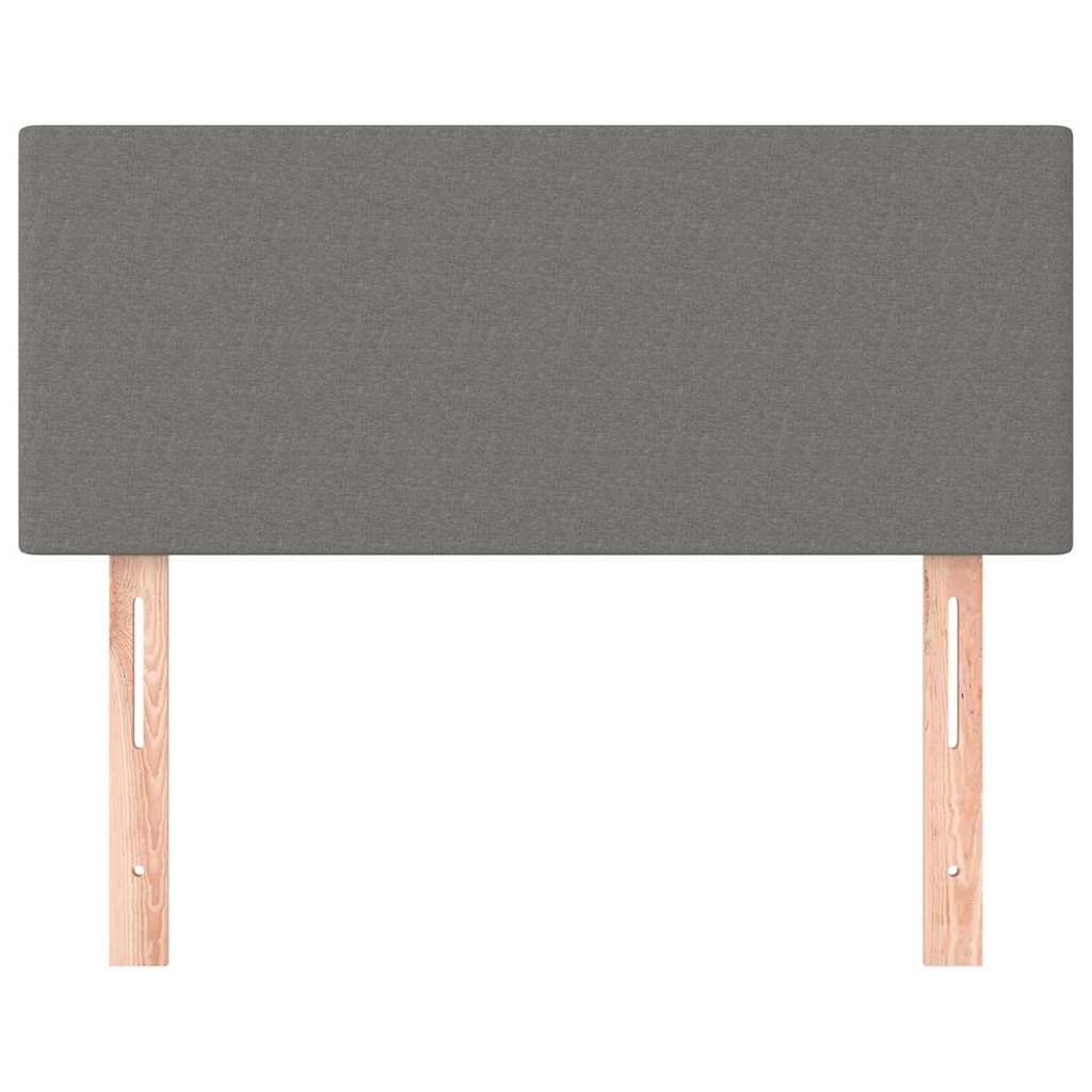 Sötétszürke szövet fejtámla 80 x 5 x 78/88 cm 3