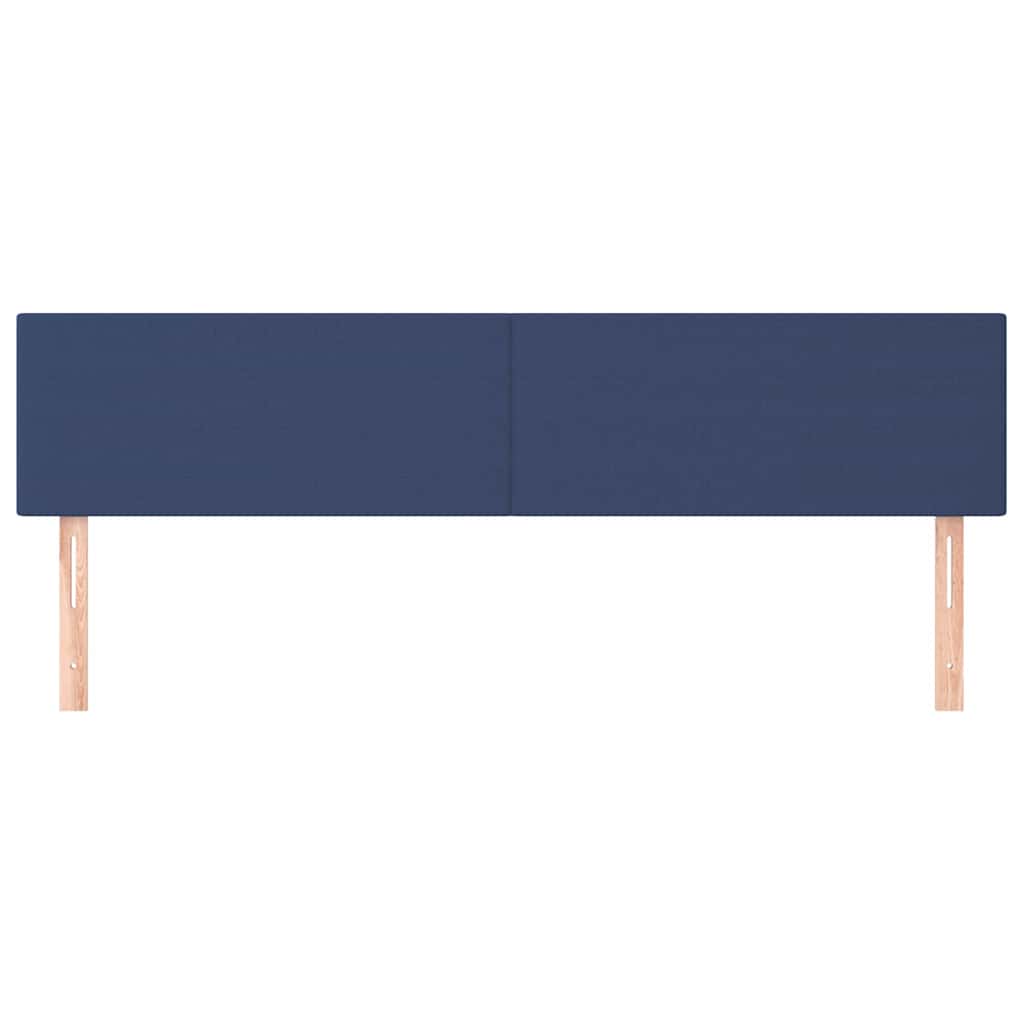 Kék szövet fejtámla 200 x 5 x 78/88 cm 3
