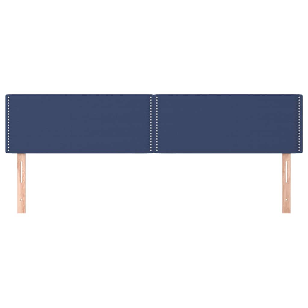Kék szövet fejtámla 180 x 5 x 78/88 cm 3
