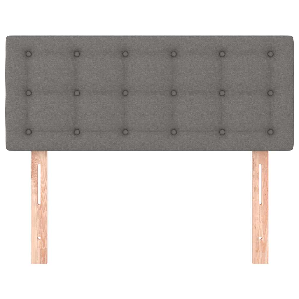 Sötétszürke szövet fejtámla 80 x 5 x 78/88 cm 3