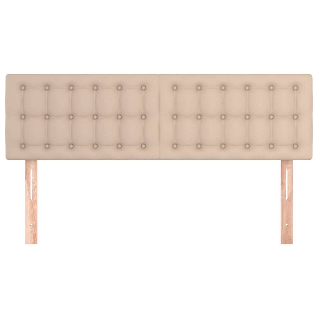 Cappuccino színű műbőr fejtámla 144x5x78/88 cm 3