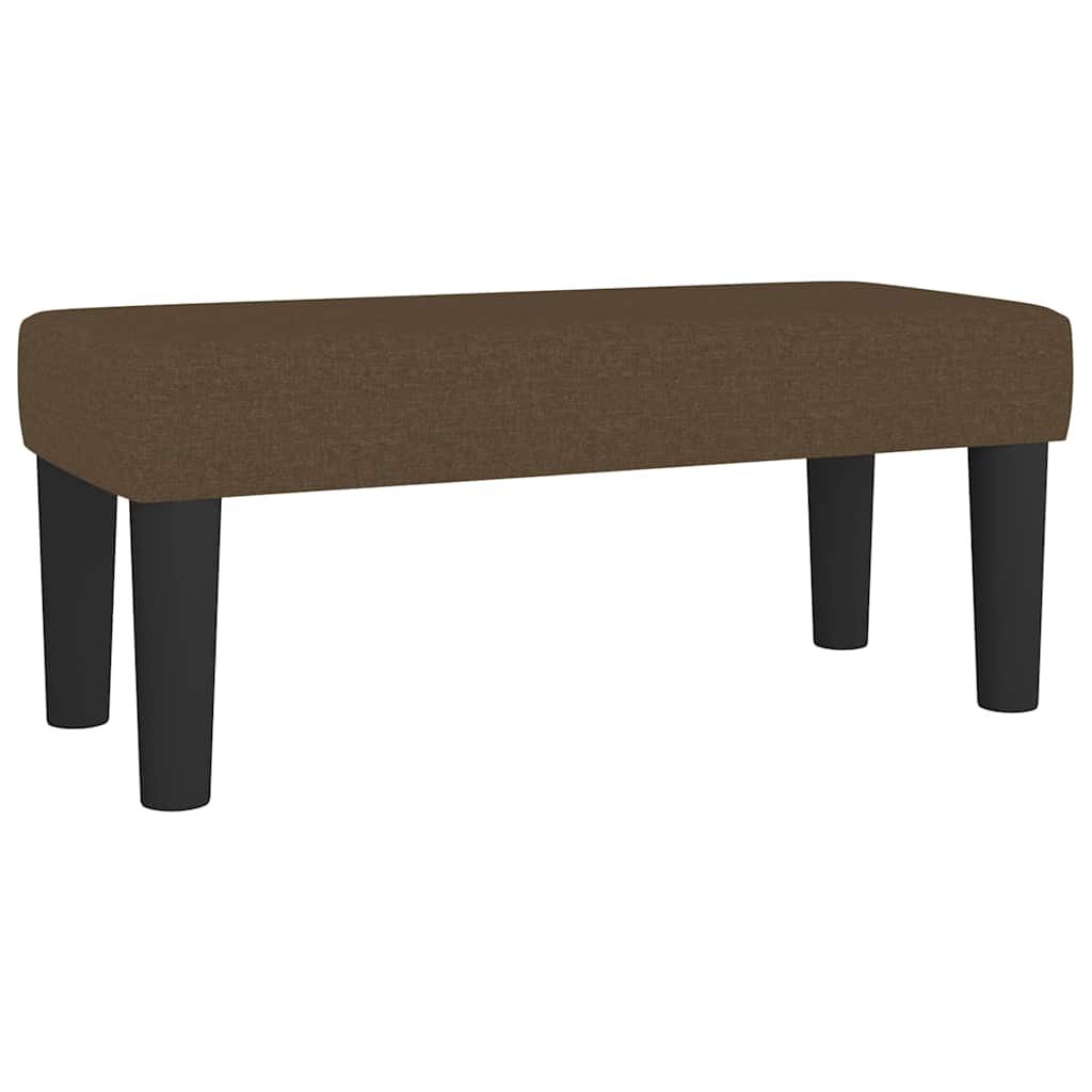 Barna szövet pad 70 x 30 x 30 cm 2
