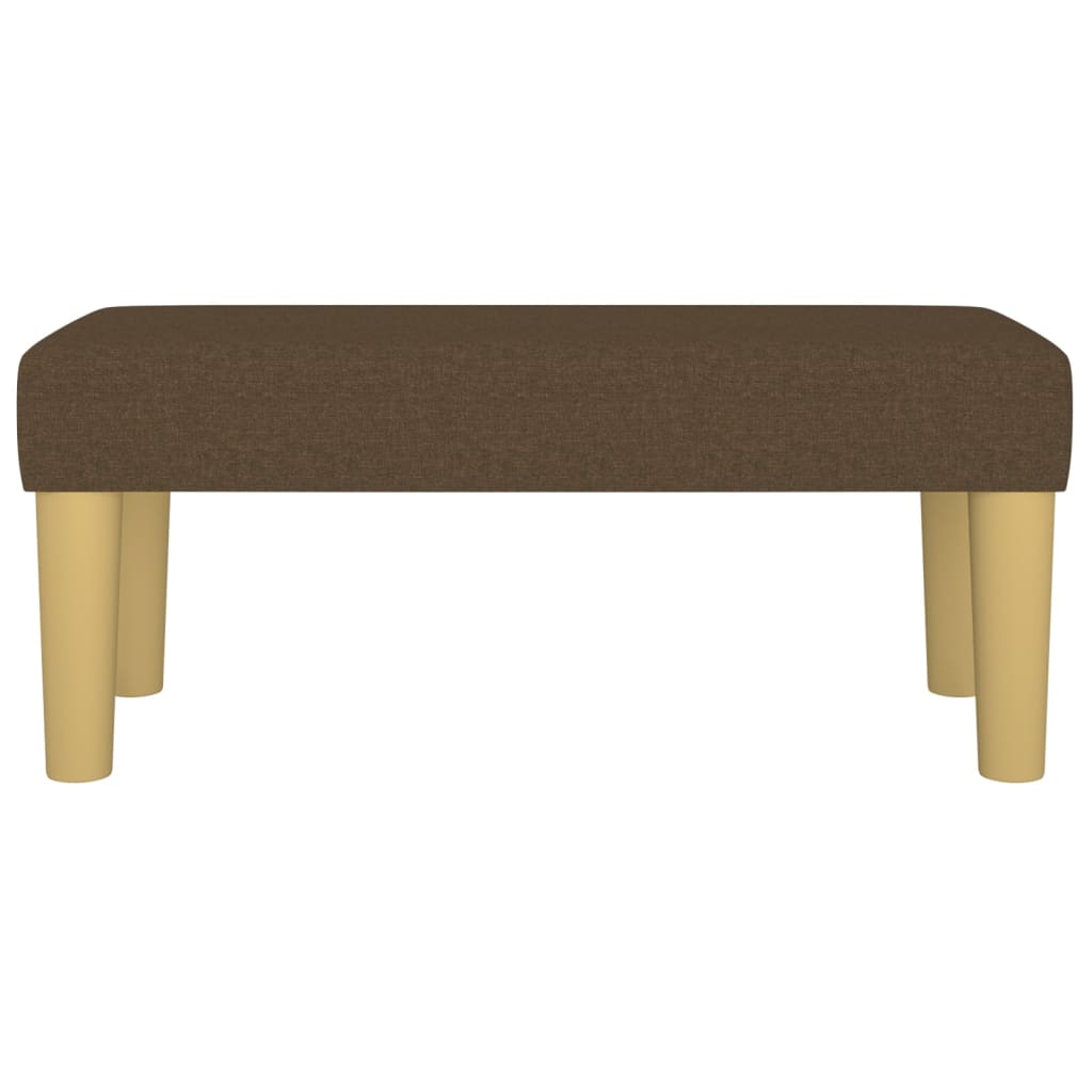 Barna szövet pad 70 x 30 x 30 cm 3