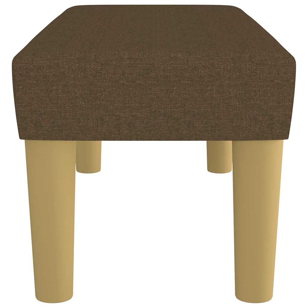 Barna szövet pad 70 x 30 x 30 cm 4