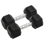 2 db összesen öntöttvas egykezes súlyzó 8 kg