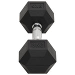 2 db összesen öntöttvas egykezes súlyzó 8 kg 5