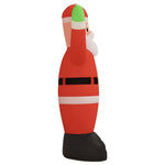 Felfújható Mikulás LED-ekkel 820 cm 5