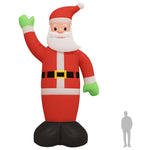 Felfújható Mikulás LED-ekkel 820 cm 11