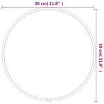 Arany falitükör Ø 30 cm Kerek 6