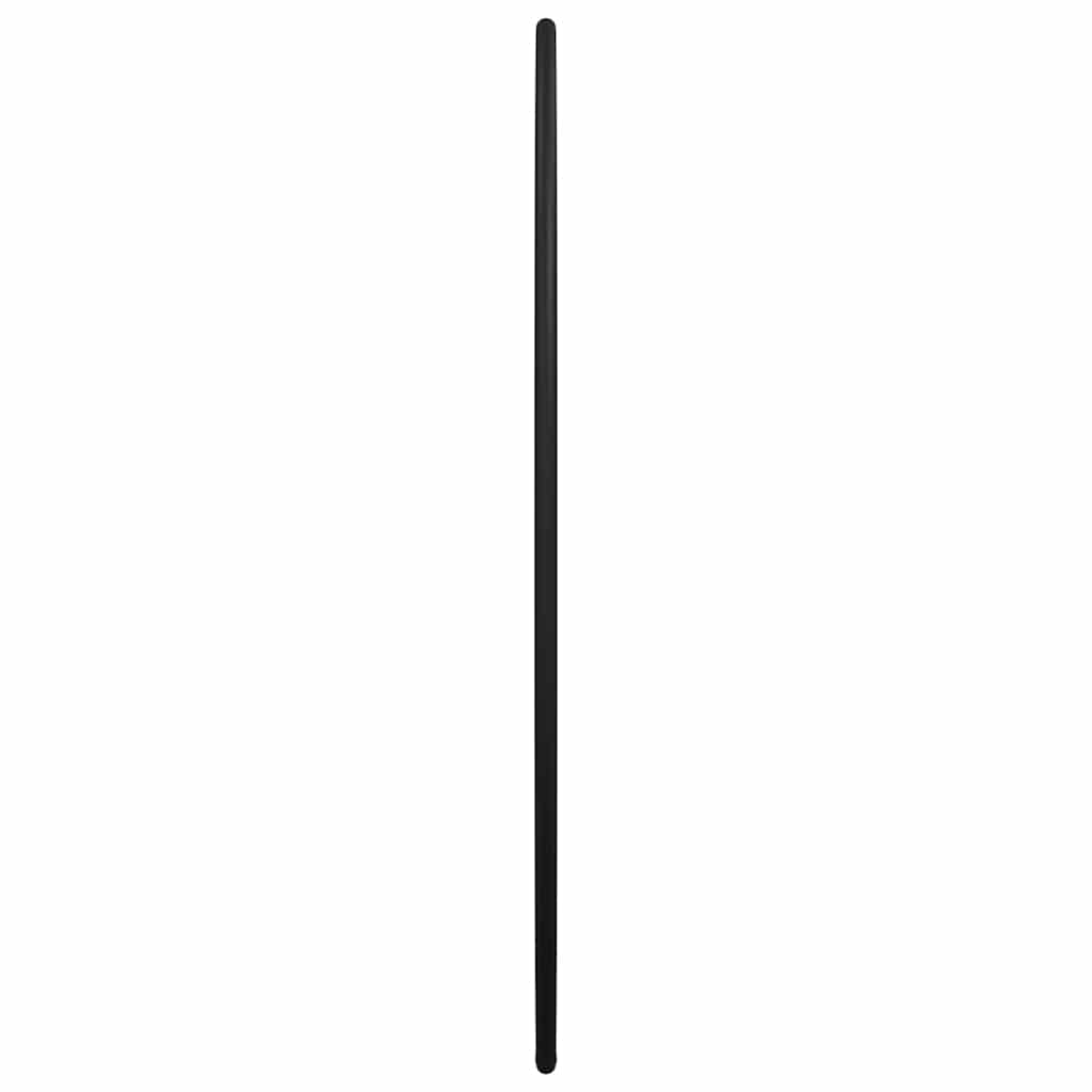 Fekete falitükör Ø 40 cm Kerek 4