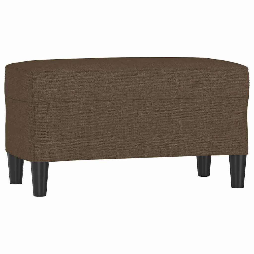 Barna szövet pad 70 x 35 x 41 cm 2