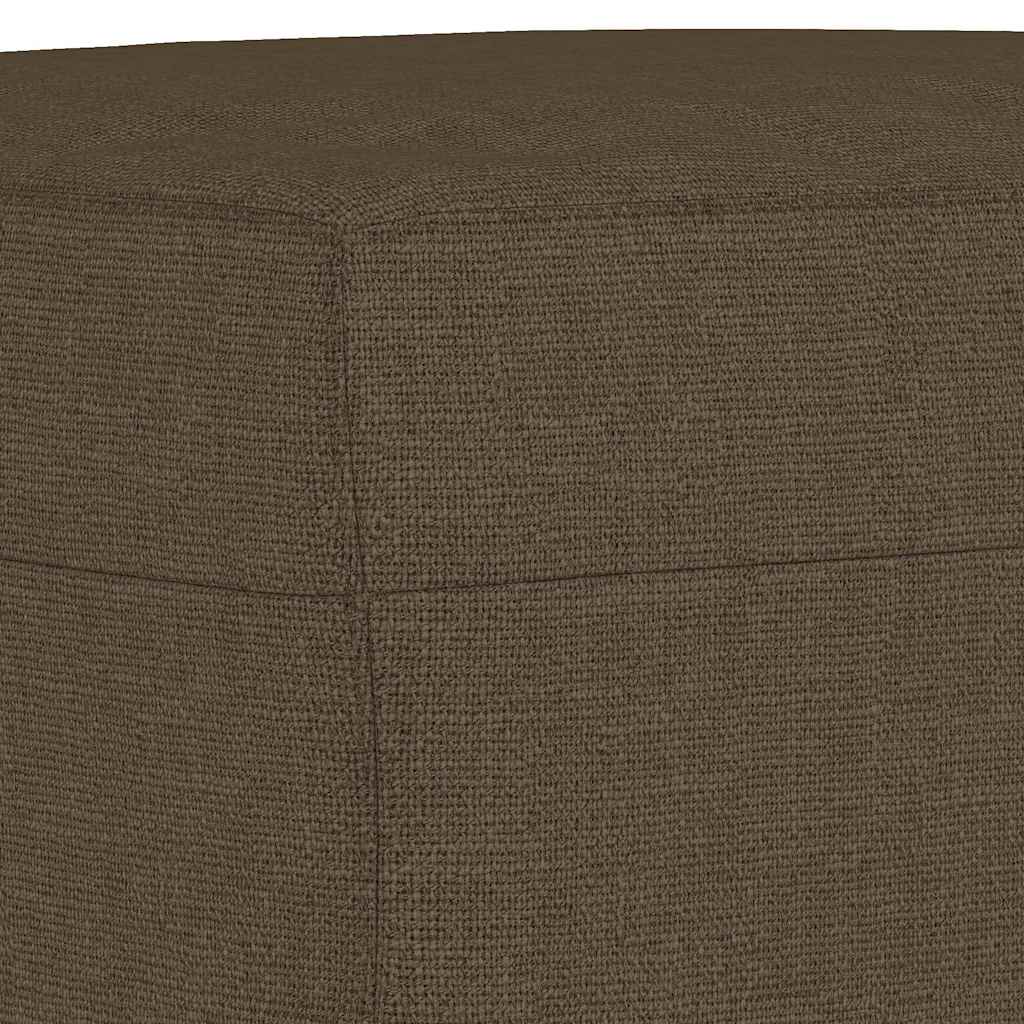 Barna szövet pad 70 x 35 x 41 cm 5