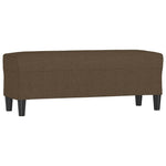 Barna szövet pad 100 x 35 x 41 cm 2