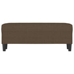 Barna szövet pad 100 x 35 x 41 cm 3