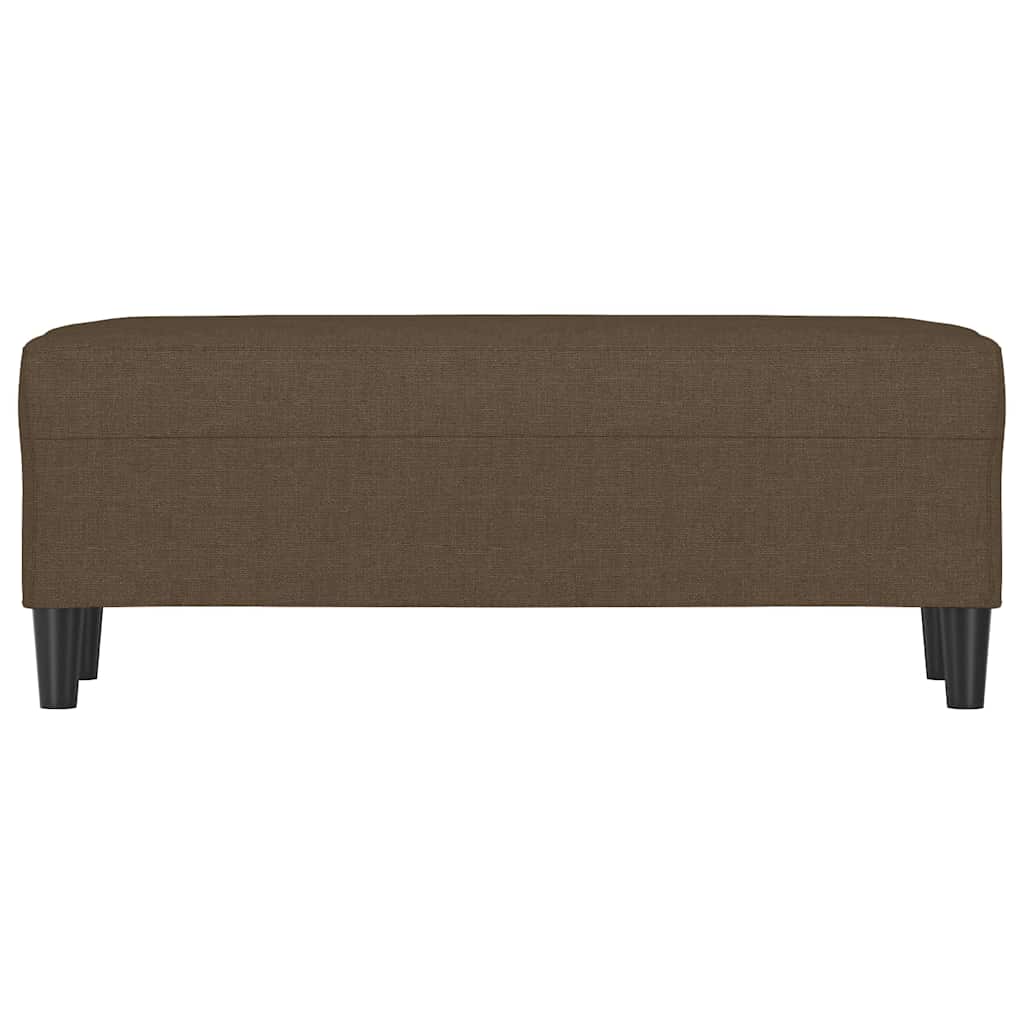 Barna szövet pad 100 x 35 x 41 cm 3