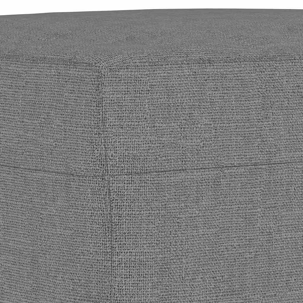 Sötétszürke szövet pad 100x35x41 cm 5