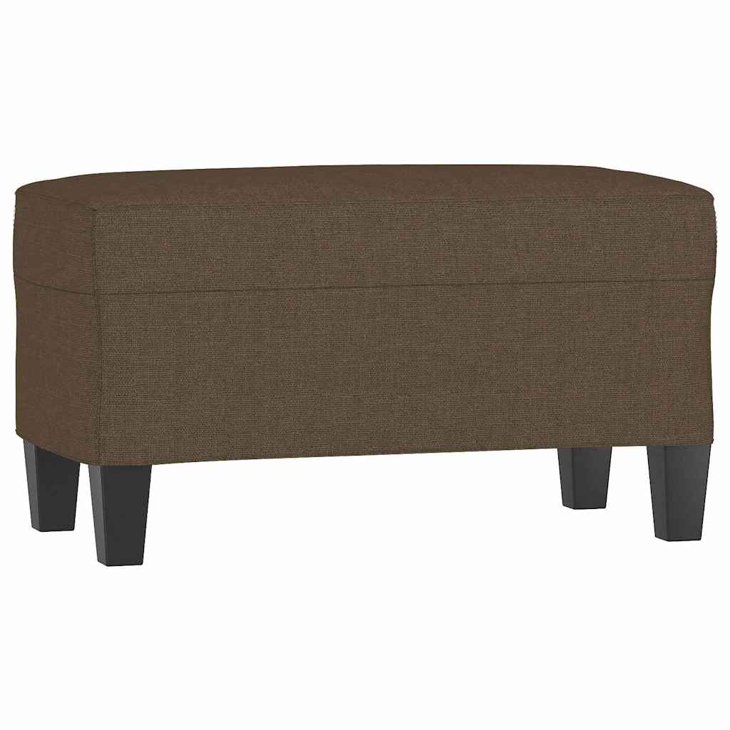 Barna szövet pad 100 x 35 x 41 cm 2
