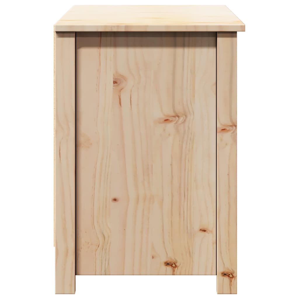 Tömör fenyőfa TV-szekrény 103 x 36,5 x 52 cm 6