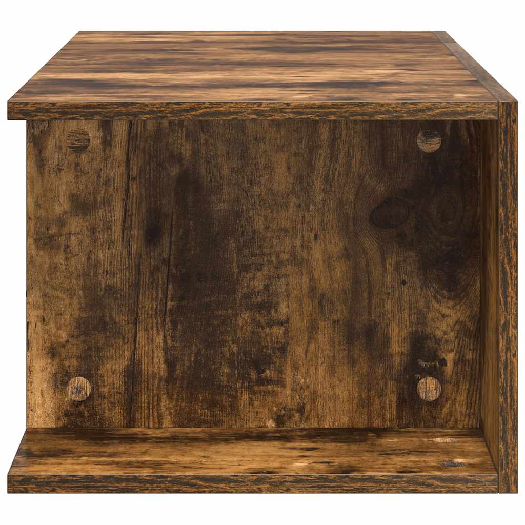 Füstös tölgy színű LED-es TV-szekrény 90 x 39 x 30 cm 6