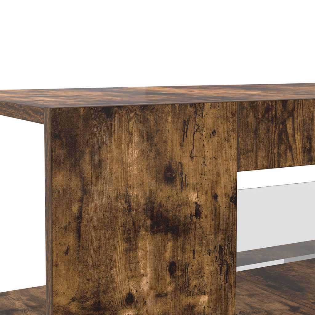Füstös tölgy színű LED-es TV-szekrény 90 x 39 x 30 cm 9