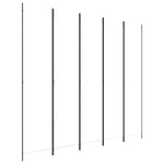 Fehér 5 paneles paraván 250x220 cm szövet 2
