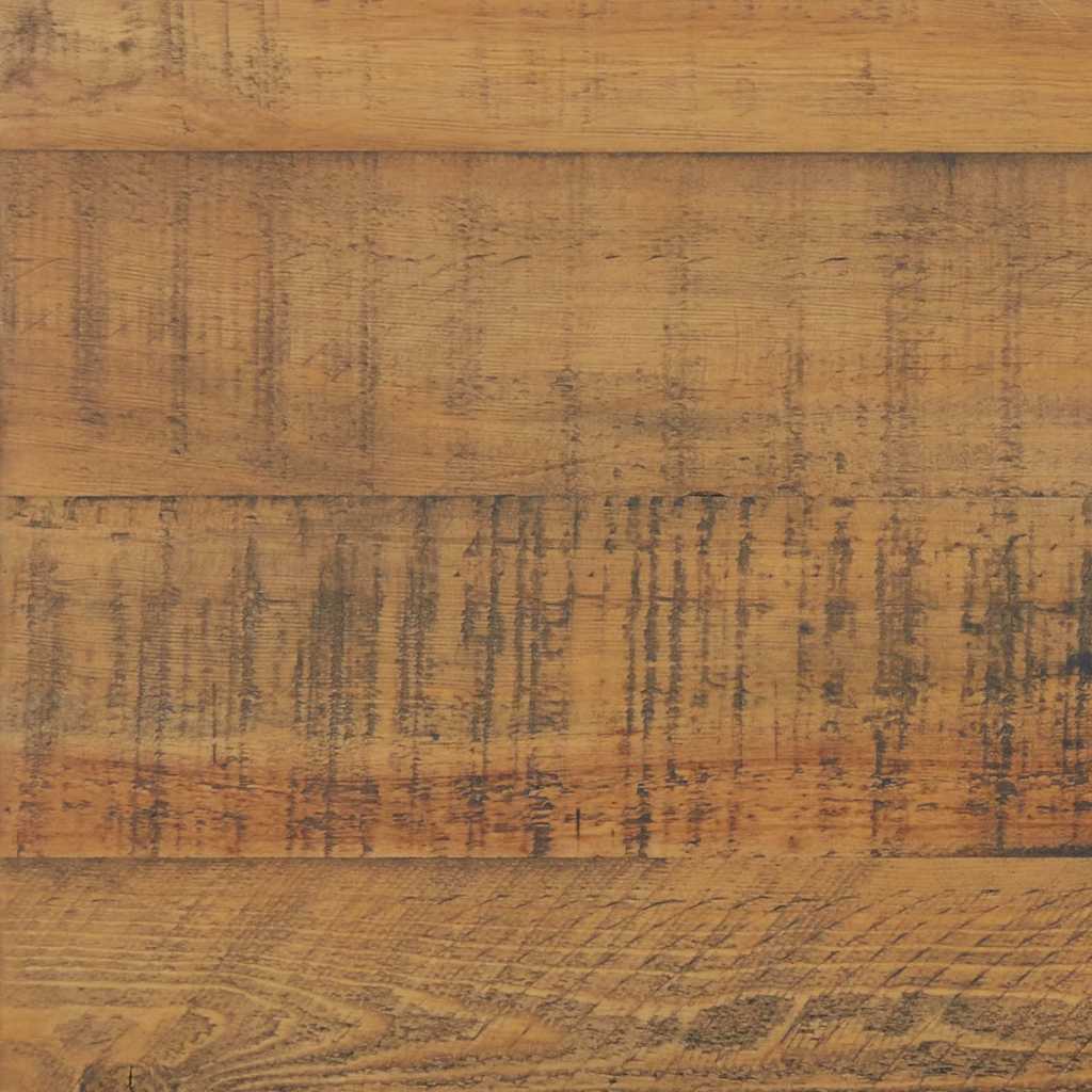 Tömör újrahasznosított fenyőfa dohányzóasztal 90 x 50 x 35 cm 8
