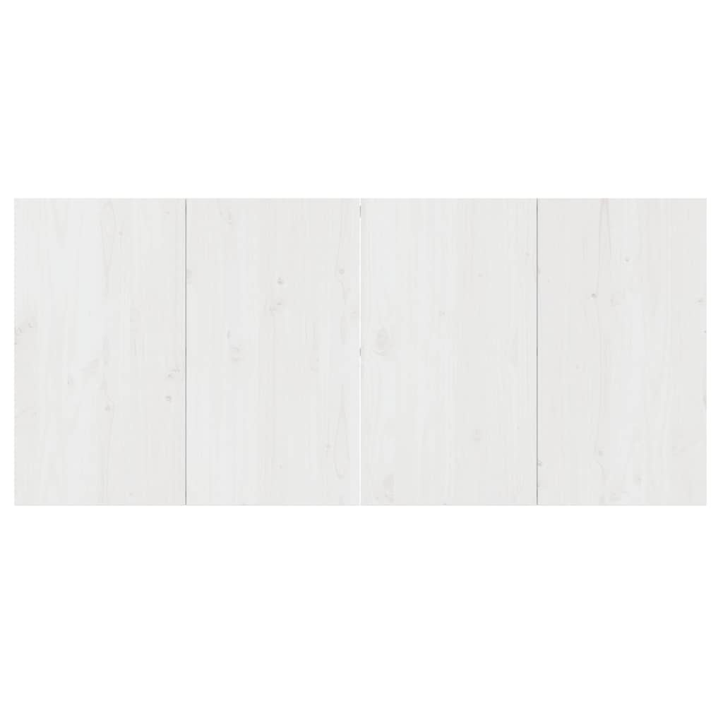 Fehér tömör fenyőfa bárasztal 180 x 80 x 110 cm 5