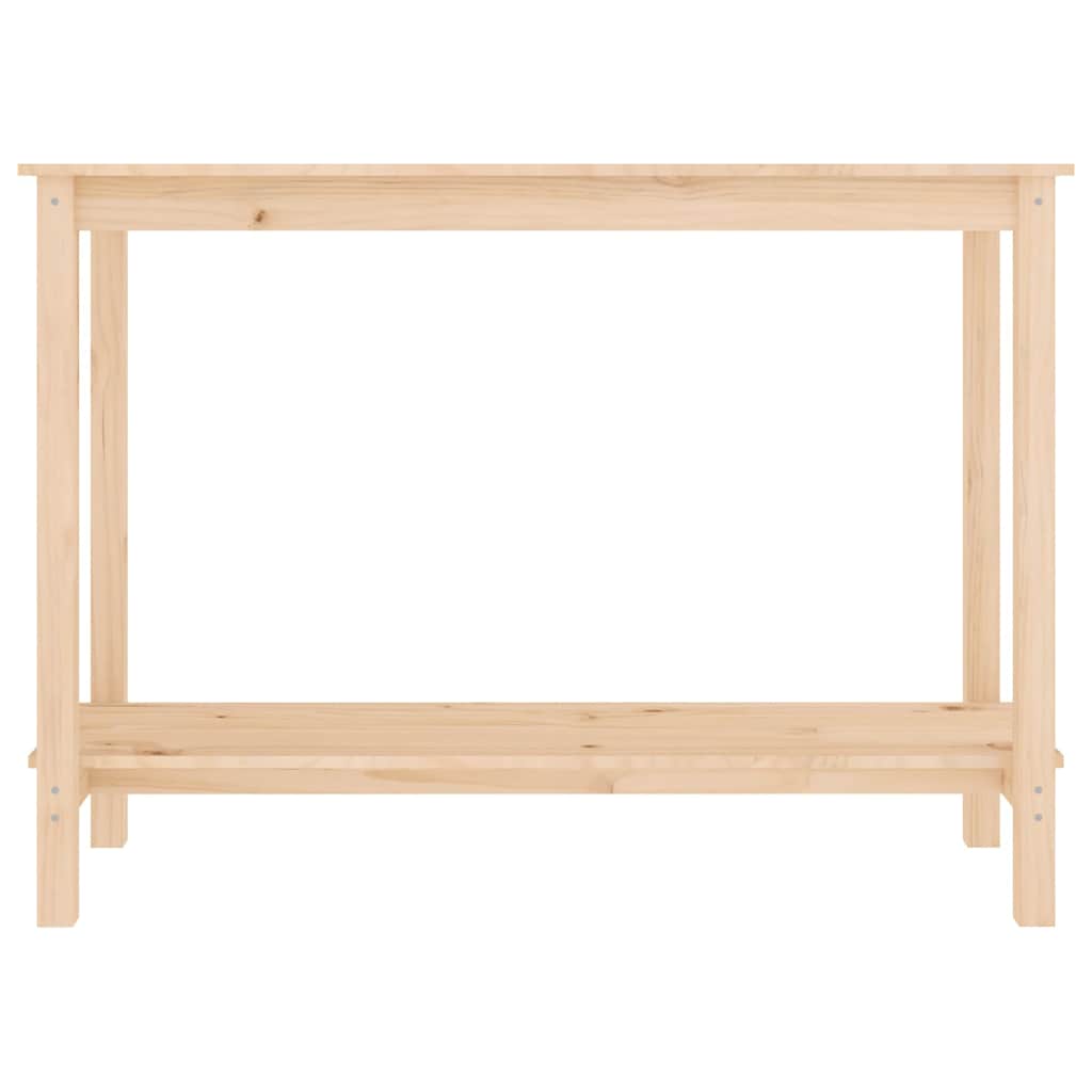 Tömör fenyőfa tálalóasztal 110x40x80 cm 3