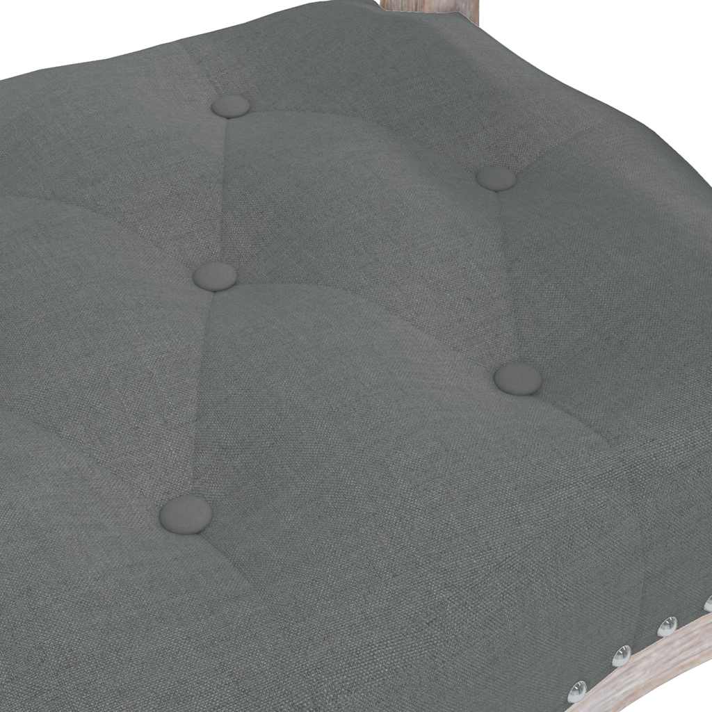 Sötétszürke szövetpad 110x45x60 cm 5