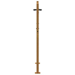 Corten acél kerti kapu 100x125 cm 8