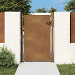 Corten acél kerti kapu 100x125 cm