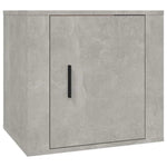 2 db betonszürke éjjeliszekrény 50x39x47 cm 5