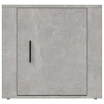 2 db betonszürke éjjeliszekrény 50x39x47 cm 6
