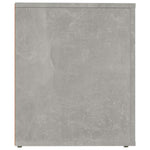 2 db betonszürke éjjeliszekrény 50x39x47 cm 7
