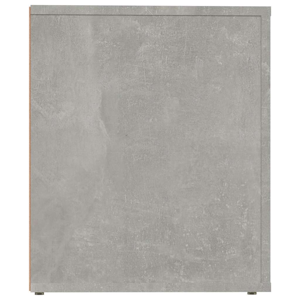 2 db betonszürke éjjeliszekrény 50x39x47 cm 7
