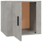 2 db betonszürke éjjeliszekrény 50x39x47 cm 8