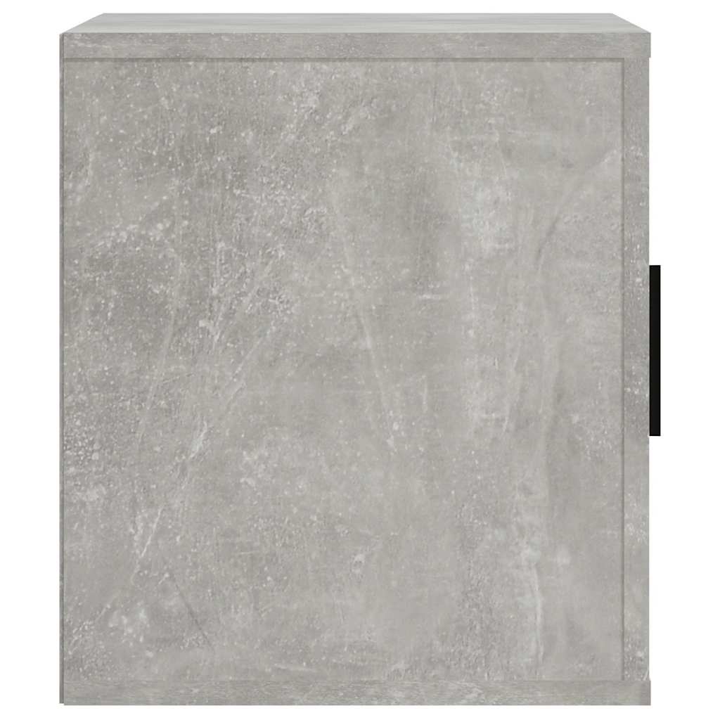 Betonszürke szerelt fa TV-szekrény 100x35x40 cm 6