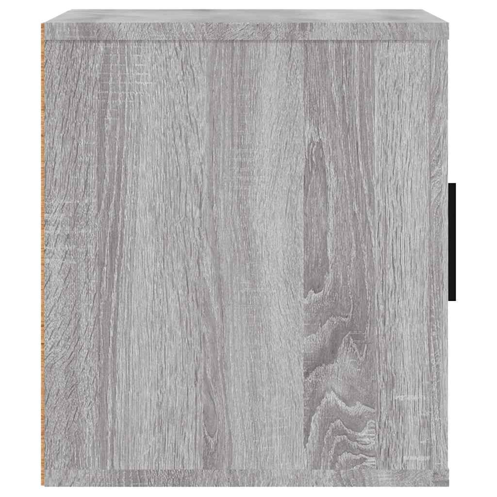 Szürke sonoma színű szerelt fa TV-szekrény 100 x 35 x 40 cm 7