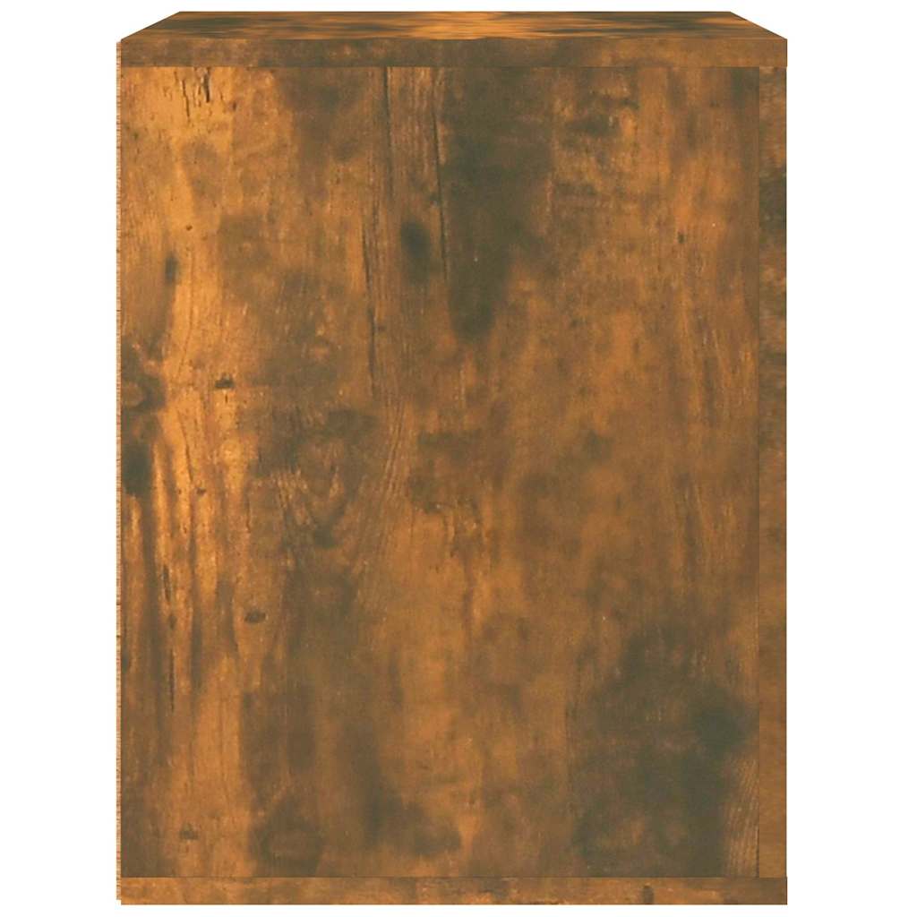 Füstös tölgy színű falra szerelhető éjjeliszekrény 50x36x47 cm 7