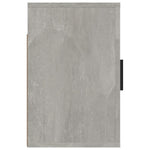 2 db betonszürke falra szerelhető éjjeliszekrény 50x30x47 cm 8
