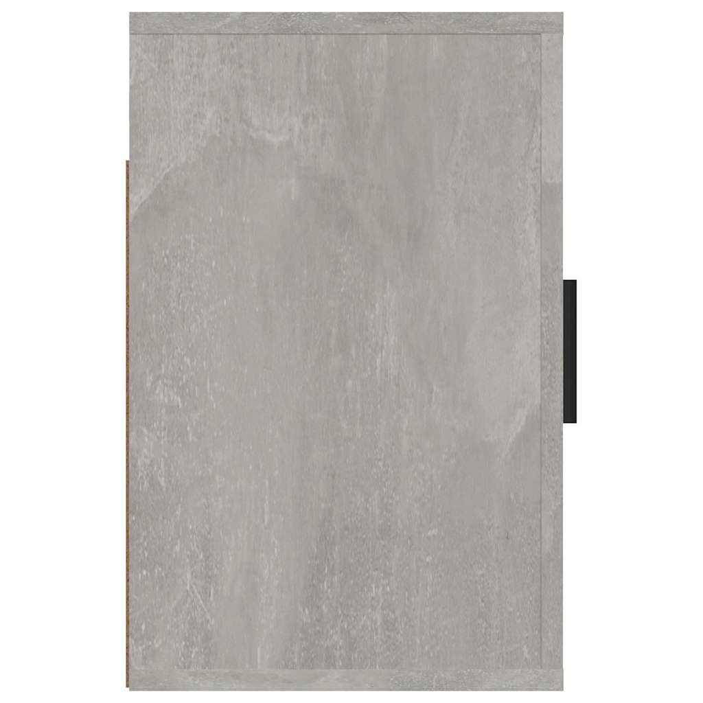 2 db betonszürke falra szerelhető éjjeliszekrény 50x30x47 cm 8