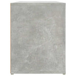 Betonszürke szerelt fa cipőtartó 100x35x45 cm 6