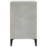 Betonszürke szerelt fa cipőszekrény 102x36x60 cm 4