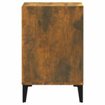 Füstös tölgy színű szerelt fa TV-szekrény 100x35x55 cm 7