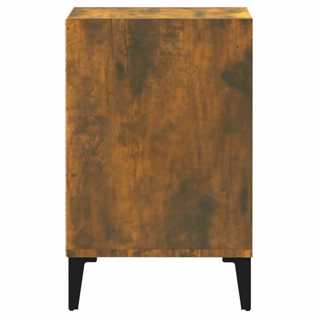 Füstös tölgy színű szerelt fa TV-szekrény 100x35x55 cm 7