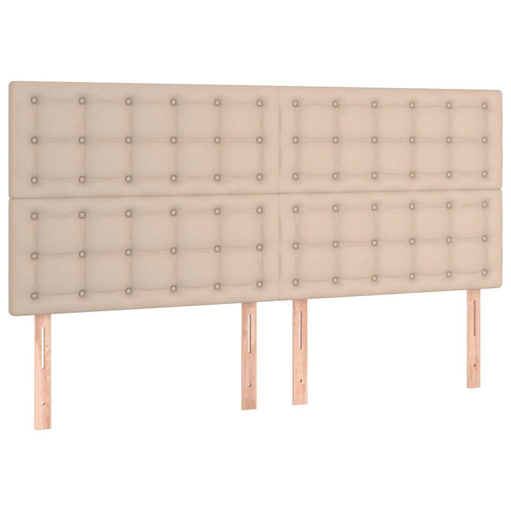 Műbőr fejtámla Cappuccino színben 200 x 5 x 118/128 cm 2